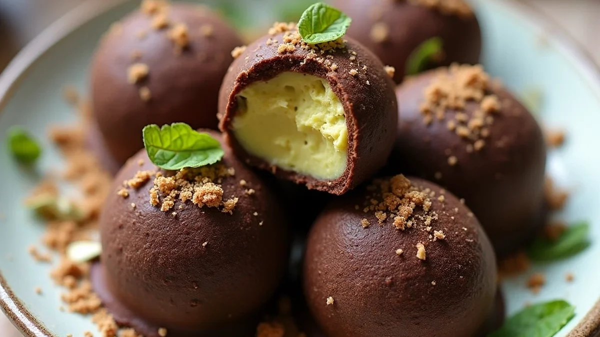 Plant-Based Chocolate Avocado Fat Bombs (Keto-Friendly)